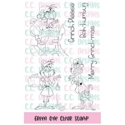 C.C. Designs Clear Stamps - Green One